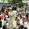 Baba Ramdev and Anna Hazare's one day fast at Sansad Marg Delhi