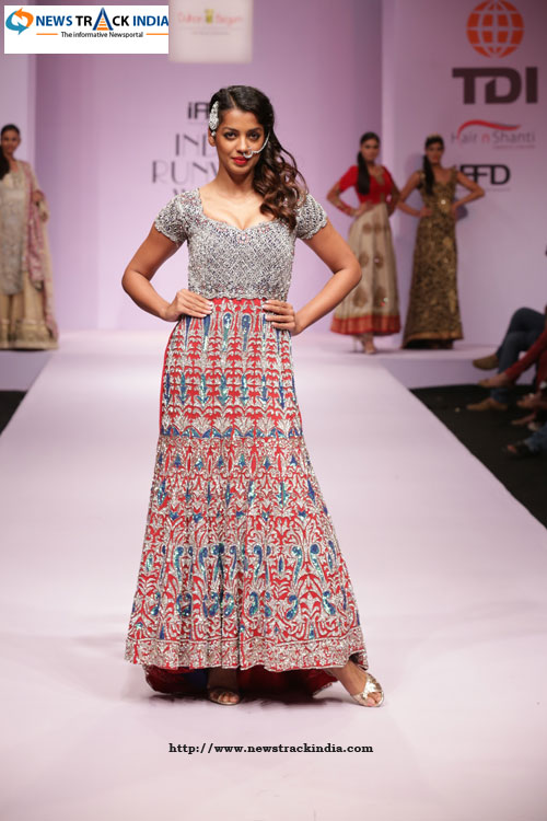 Mugdha Godse in Collection by Sandeep Singh And Pummy Bhatia Solo