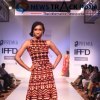 Model walking ramp Akanksha and Dhruv Arora at India Runway Week 2013
