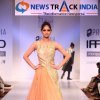 Model on ramp Akanksha and Dhruv Arora design at India Runway Week 2013