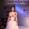 Models walking ramp displaying Sagar Mehra design at India Runway Week 2013